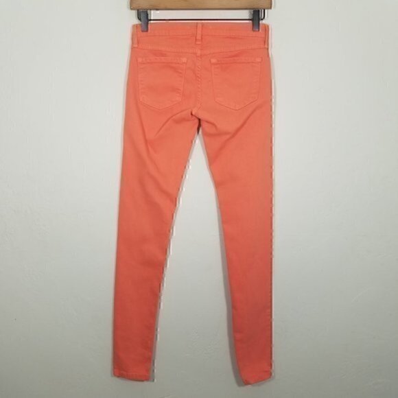 Flying Monkey Skinny Stretch Orange Jeans Size 3 - Picture 4 of 6